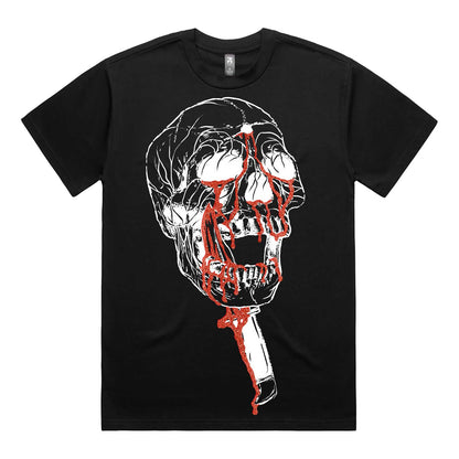 Benny & Spesh – Black Skull Heavy Tee