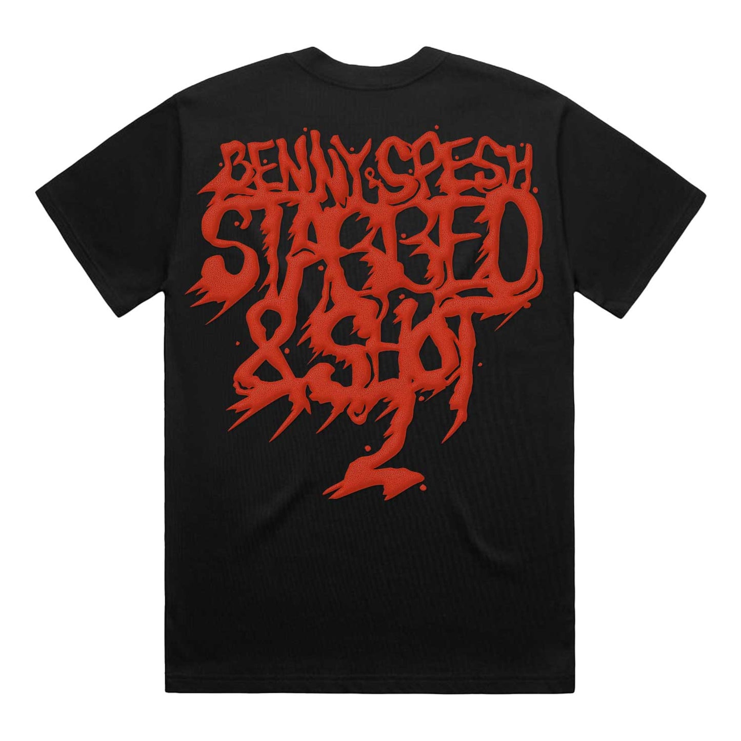 Benny & Spesh – Black Skull Heavy Tee